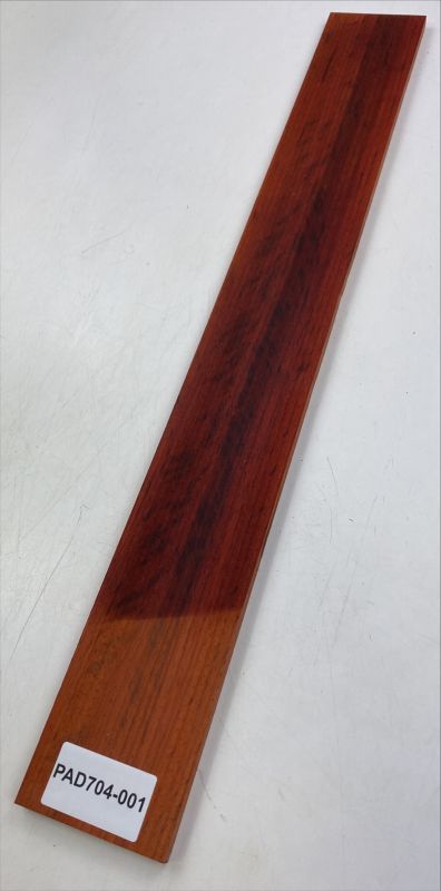 Fretboard Padouk, 685x85x9mm Unique Piece #001